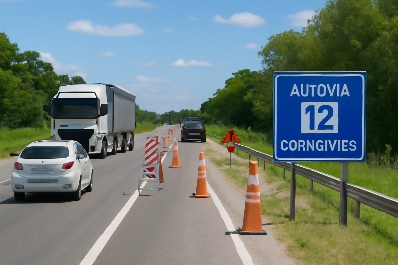 Adorni en el Congreso: qué dijo sobre las obras en la Autovía 12 en Corrientes