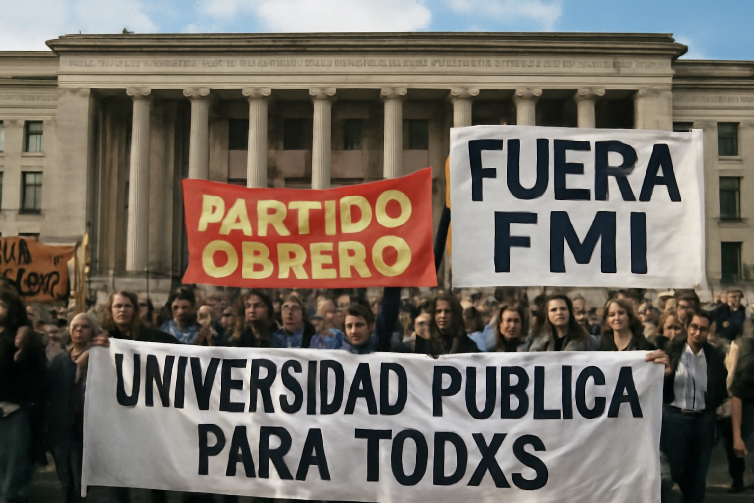 El Gobierno respondió a la marcha universitaria y habló de restricciones presupuestarias