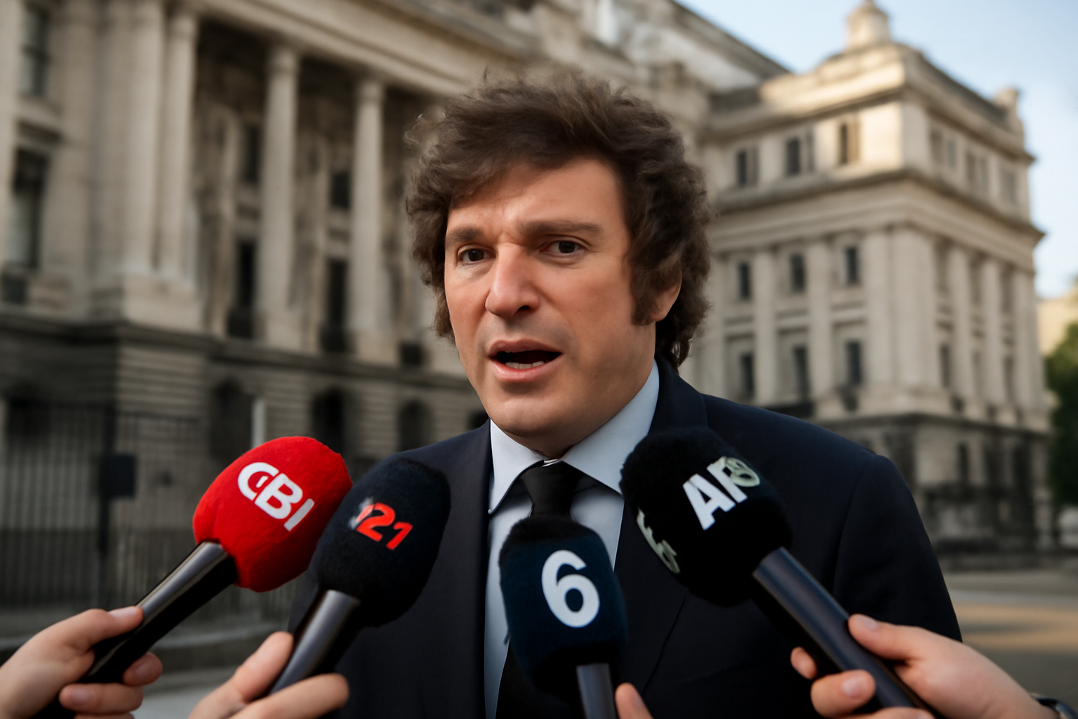 Milei dijo que acompañará a Adorni y reiteró que irá por la reelección