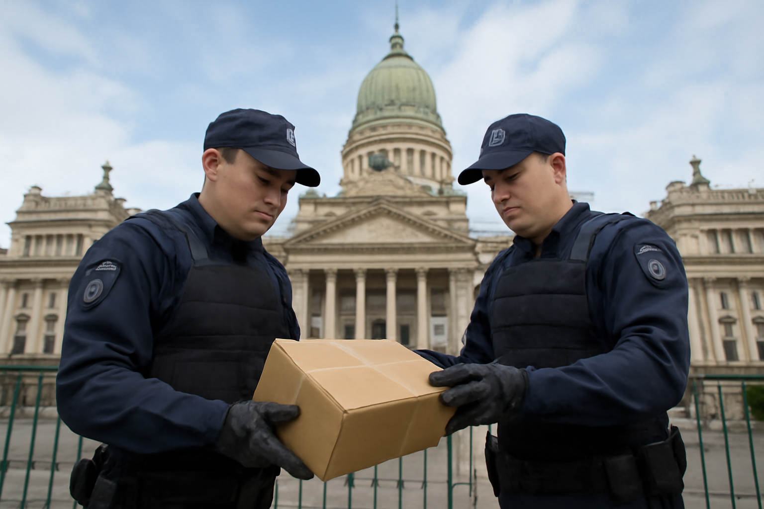Protocolo activado en el Congreso por envío de un rifle a un despacho