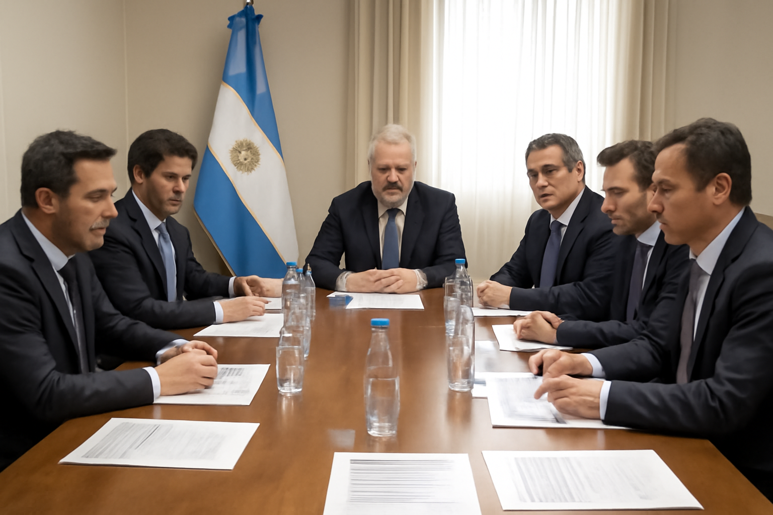 Siete gobernadores se reúnen para coordinar agenda legislativa y negociar con Milei