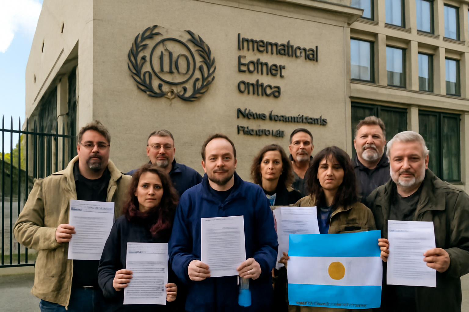 Sindicatos argentinos elevan queja ante la OIT por la reforma laboral