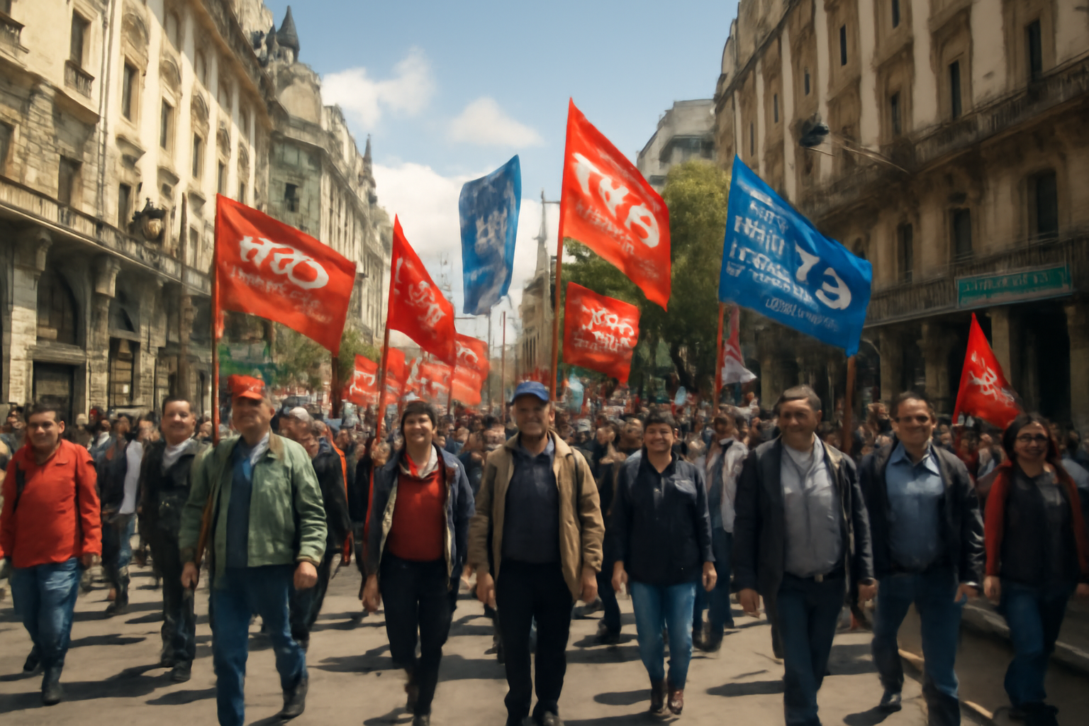 Sindicatos convocan marcha el 30 de abril contra el gobierno de Milei