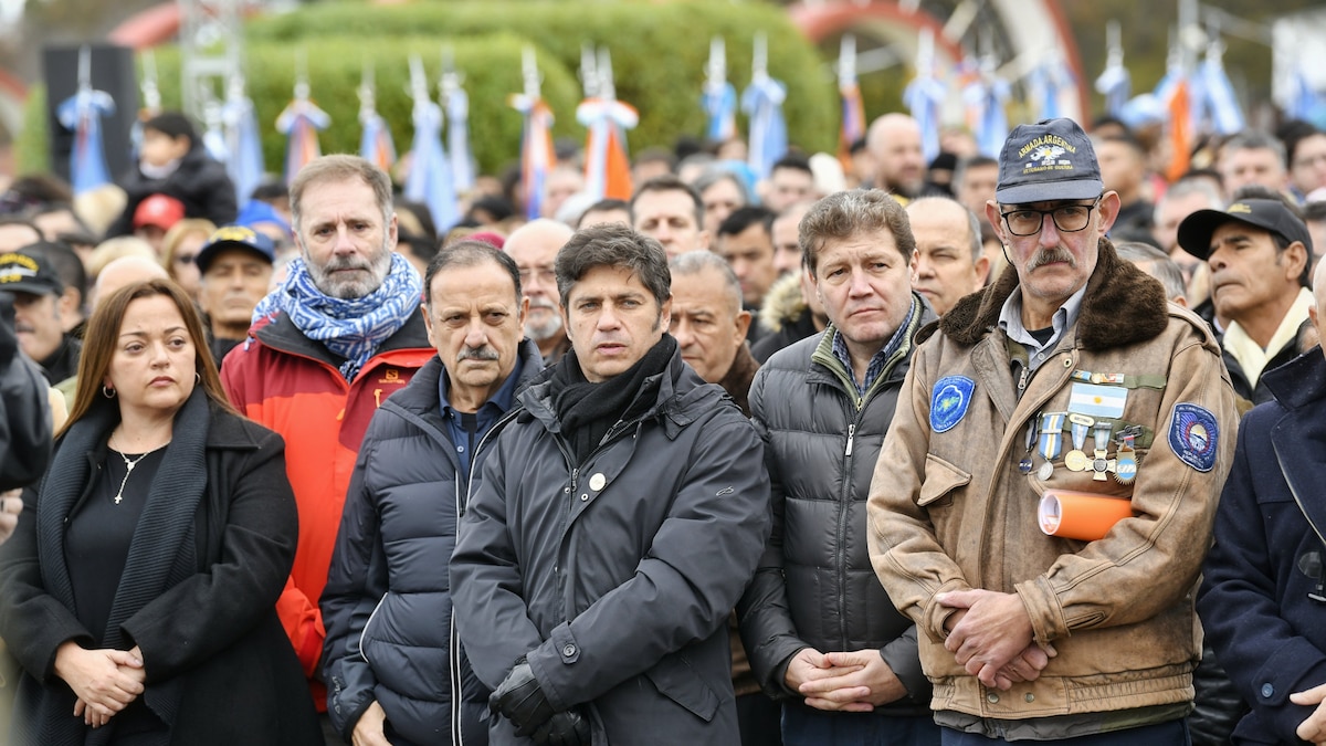 Acto por Malvinas en Ushuaia mezcló homenaje y gestos políticos