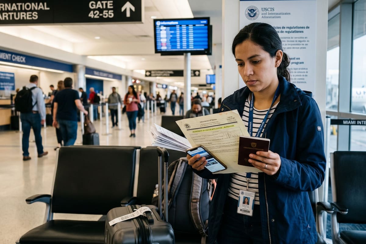Advance Parole y ajuste de estatus: cuándo pueden salir los solicitantes de la green card