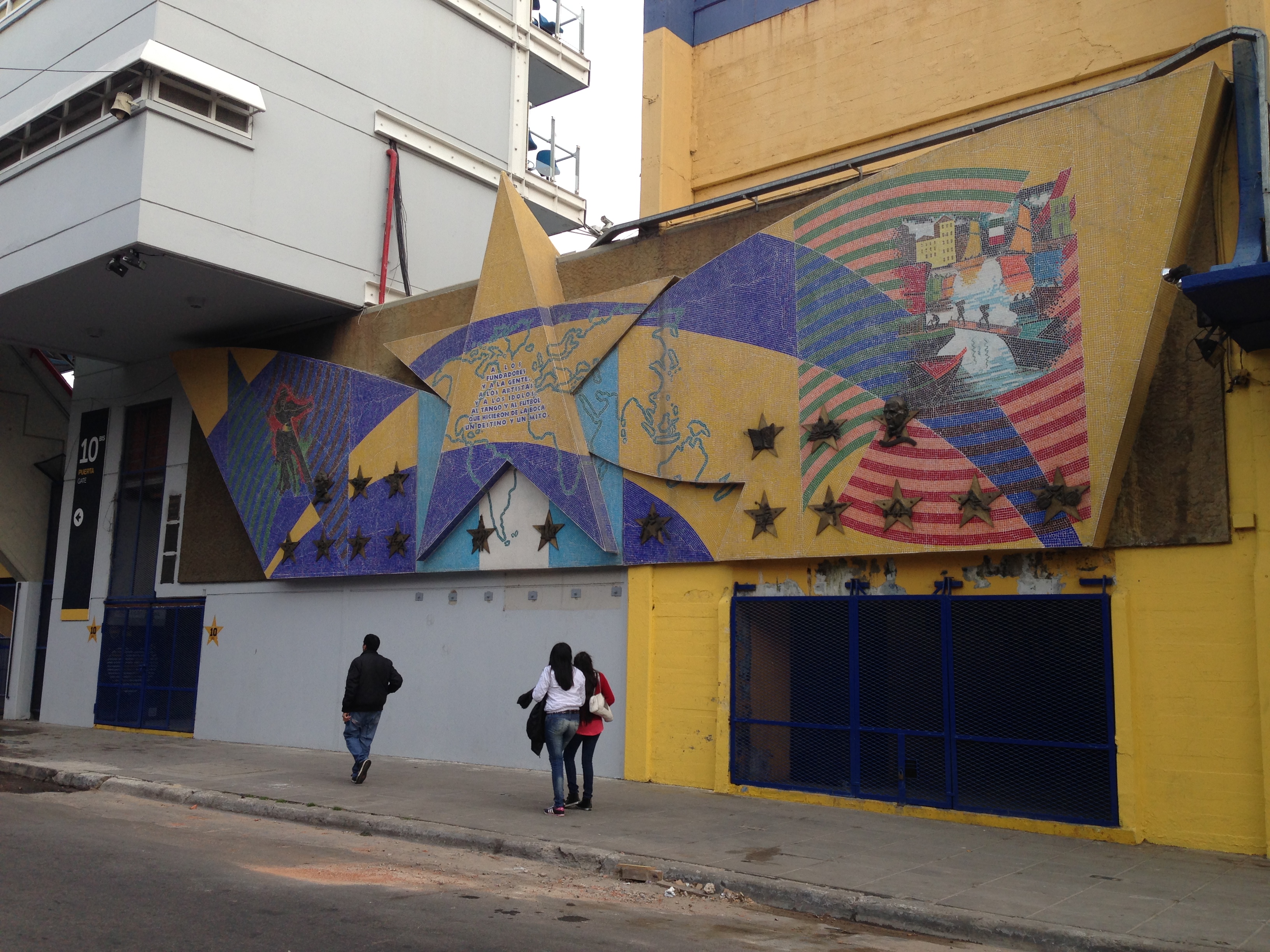 La Bombonera. Bonaero, Argentino.