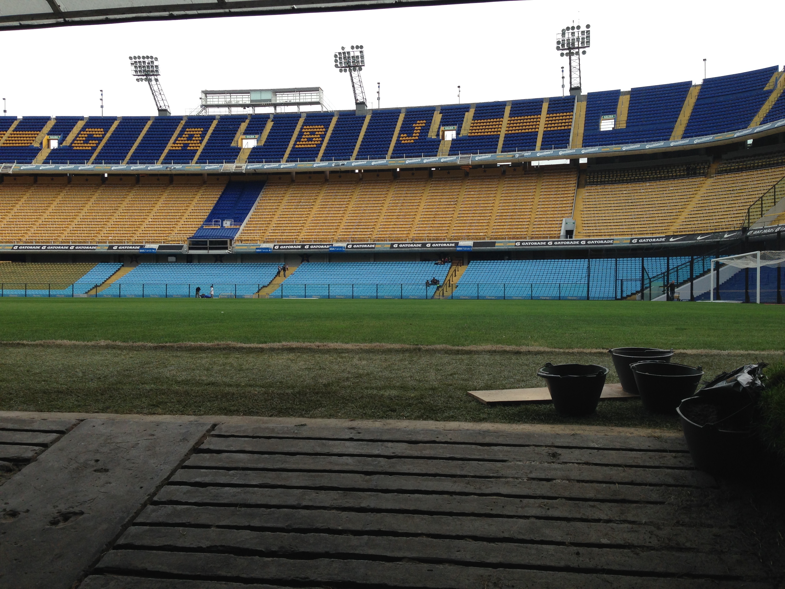 La Bombonera. Bonaero, Argentino.