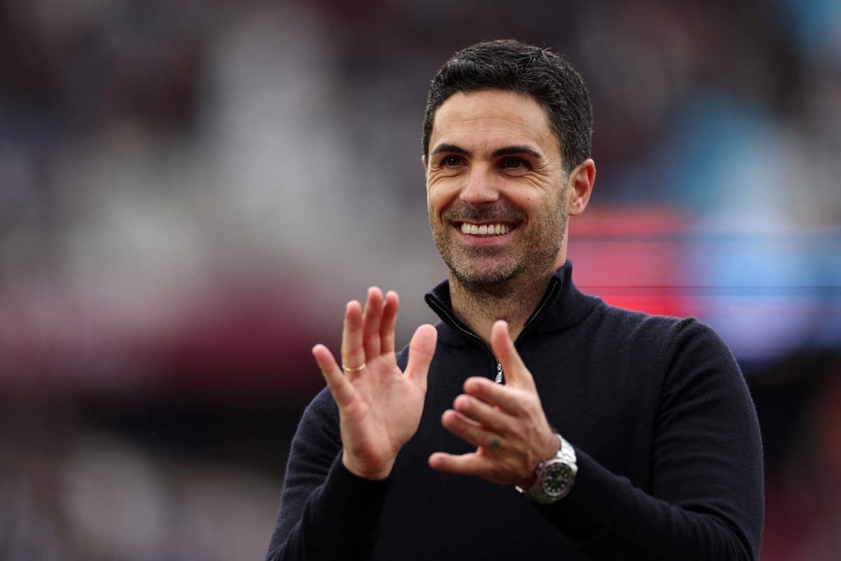 Arteta se enteró del título del Arsenal en una barbacoa familiar