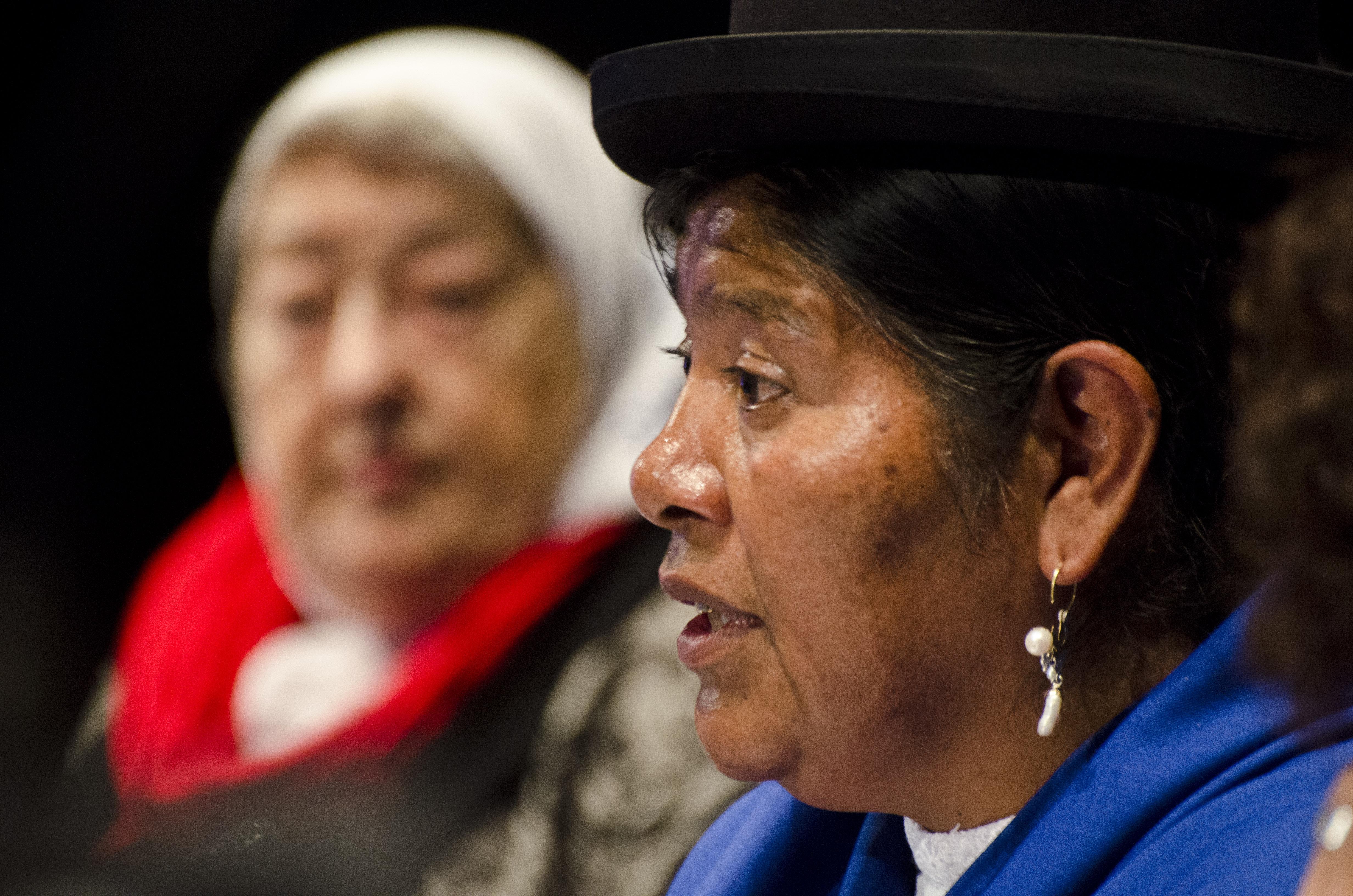 San Miguel de Tucumán, 6 de julio de 2015: En el marco del Foro por una Nueva Independencia, Nacional y Latinoamericano, que se llevó a cabo en el Teatro San Martín (Tucumán) se realizó la mesa «Con m