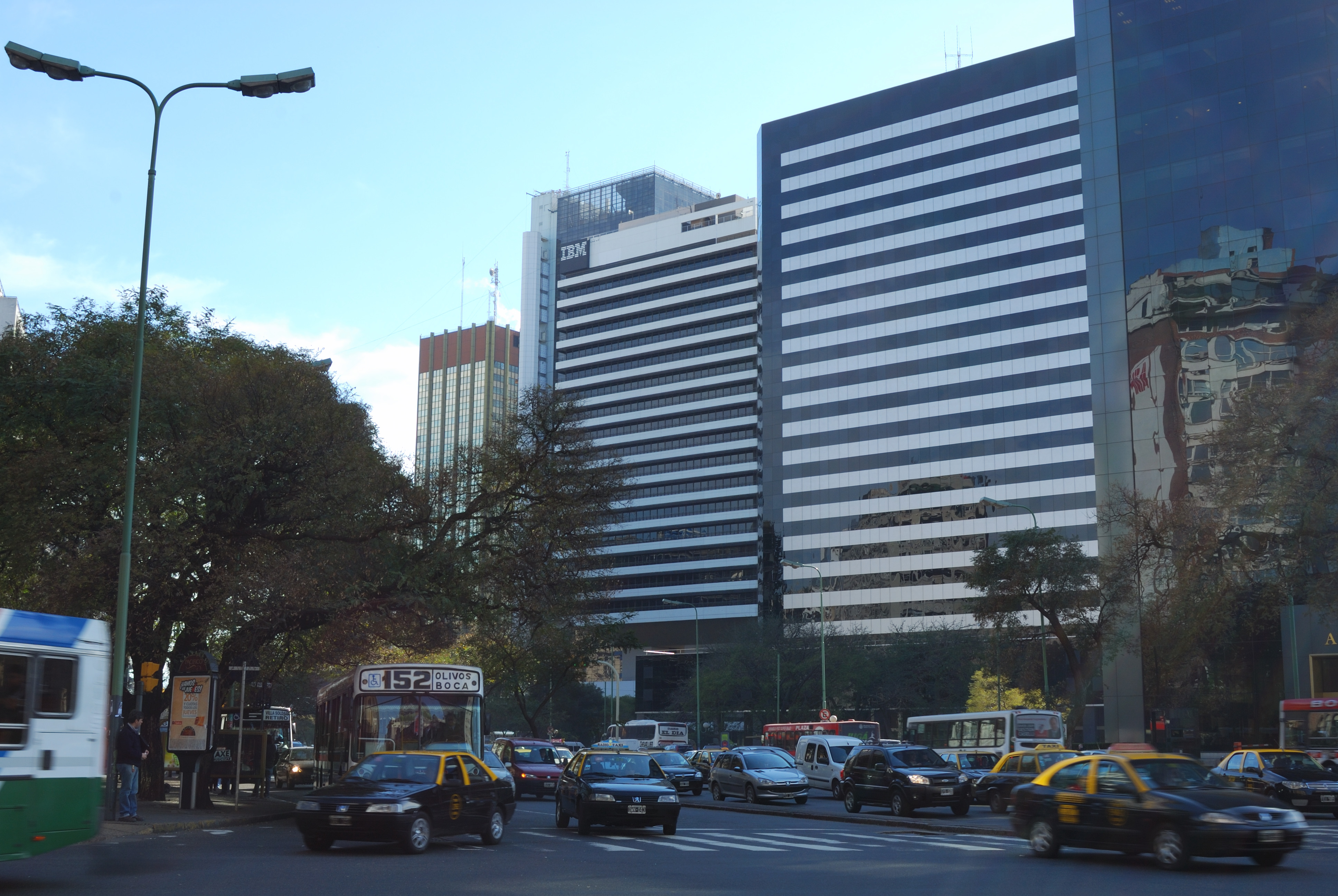 Catalinas Norte business park, on Leandro Alem Avenue, Buenos Aires.