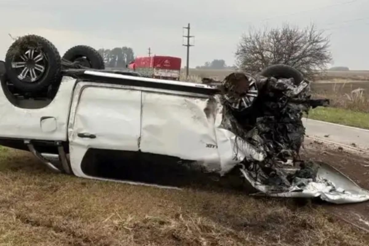 Cuatro muertos en choque frontal en la ruta provincial 94, Santa Fe
