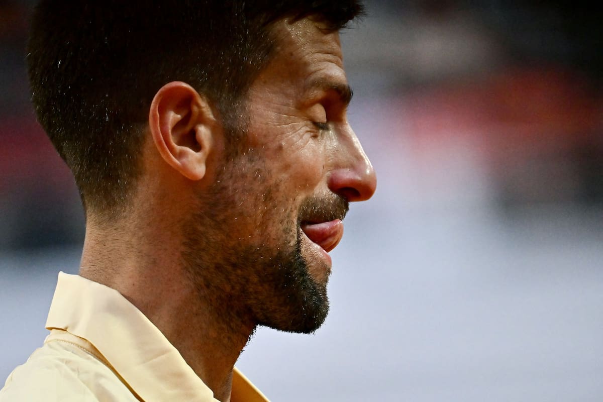 Djokovic volvió en Roma, mostró problemas físicos y cayó ante Dino Prizmic