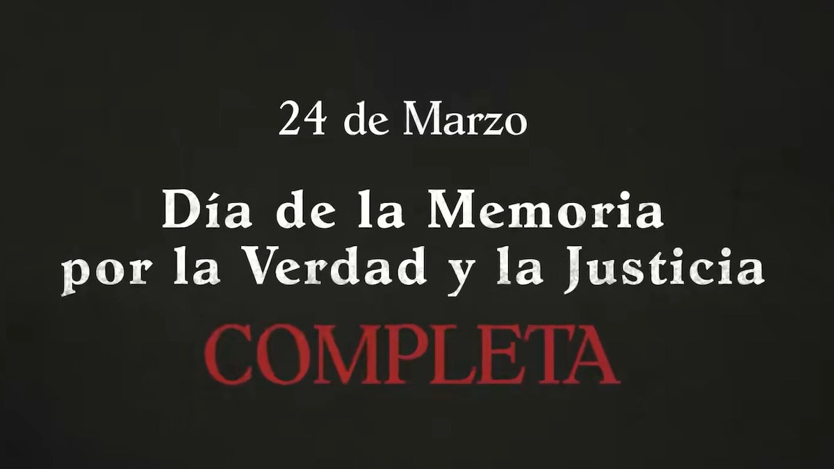 El Gobierno difunde un video por el 50° aniversario y reclama memoria completa