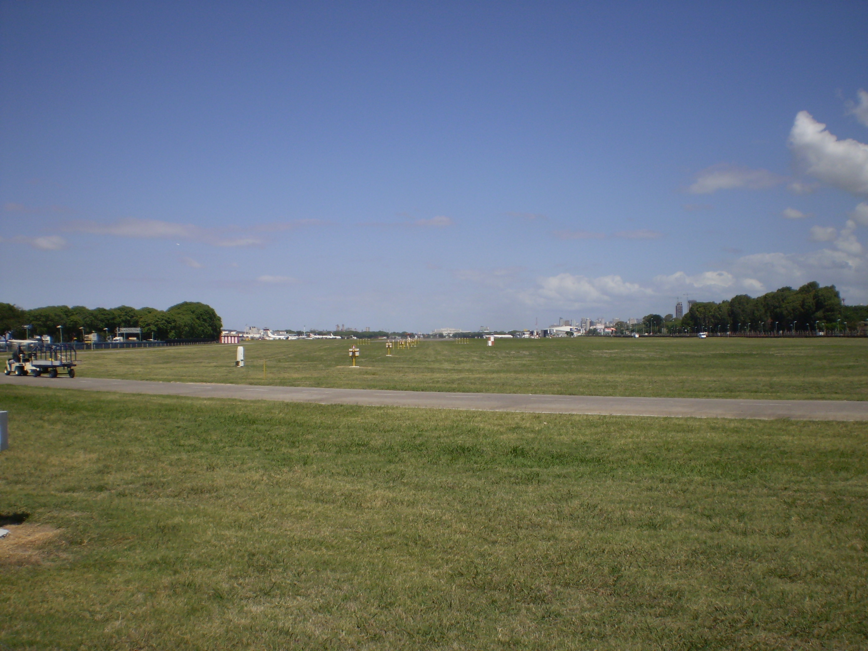 cabecera norte Aeropuerto Jorge Newbery