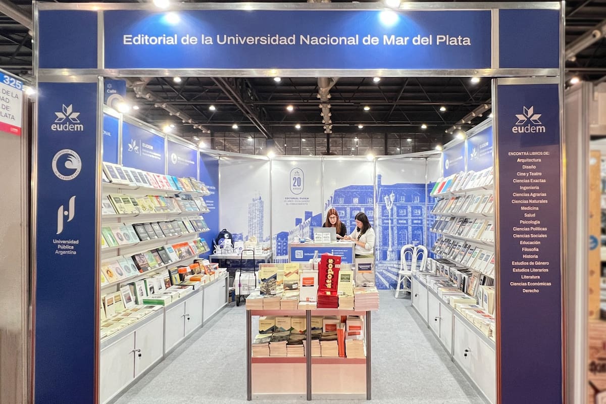 Eudem cumple 20 años en la Feria del Libro: entre catálogo universitario y políticas públicas