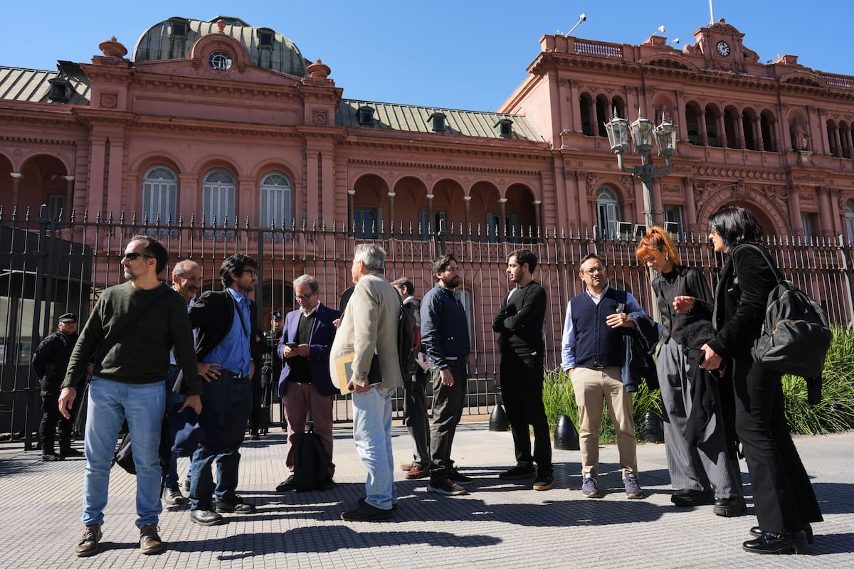 La Casa Rosada reabre la sala de prensa con nuevas restricciones para periodistas