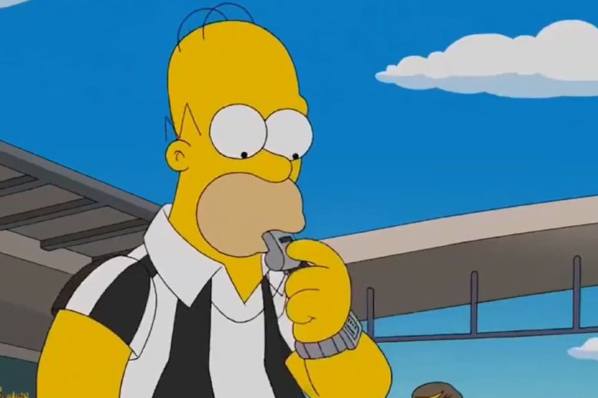 Los Simpson y la final soñada: coincidencia viral y qué pedirle al periodismo