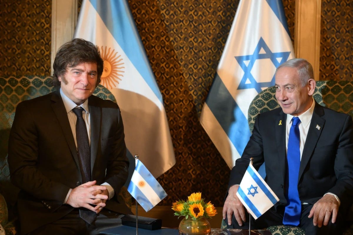 Milei llega a Israel en su tercera visita en un momento de alta tensión