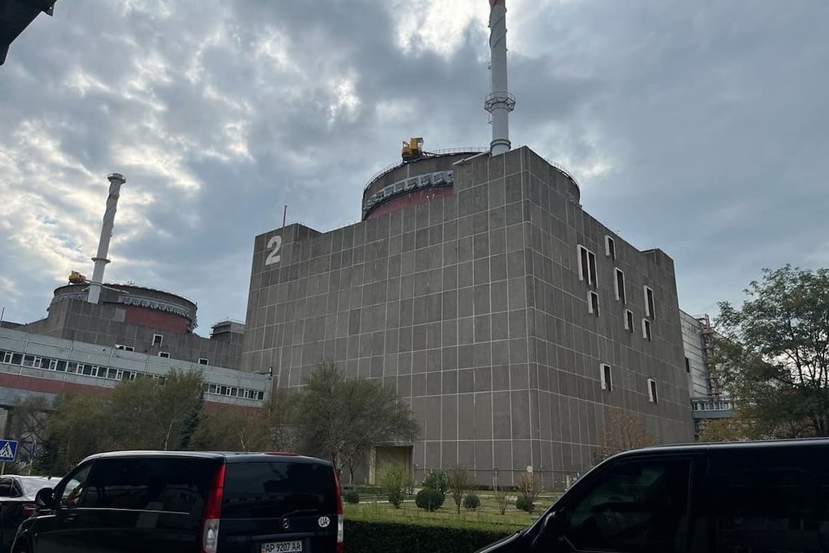 Moscú denuncia impacto de dron en la central nuclear de Zaporiyia