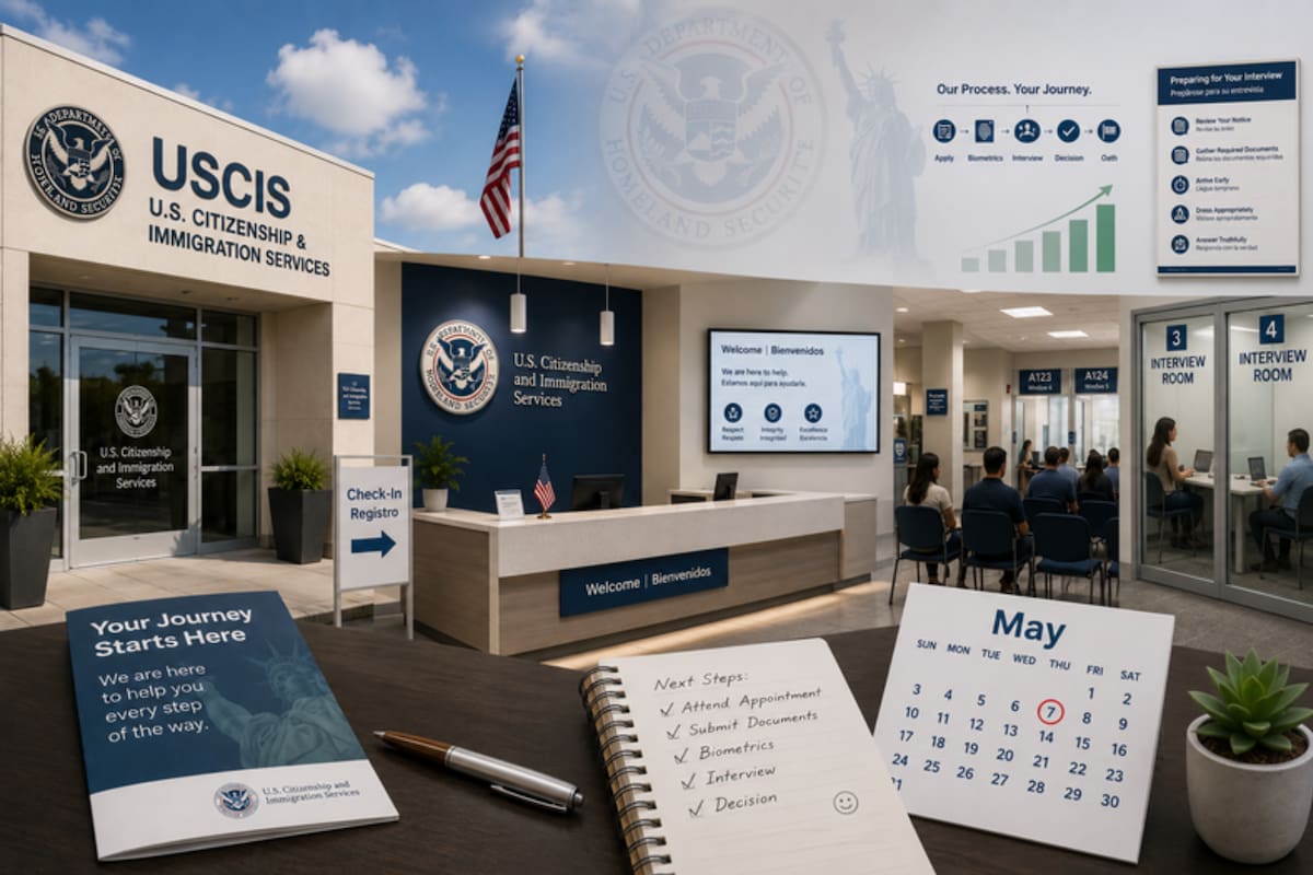 USCIS anuncia pausas y controles que afectan renovaciones de permisos la semana del 10-16 de mayo