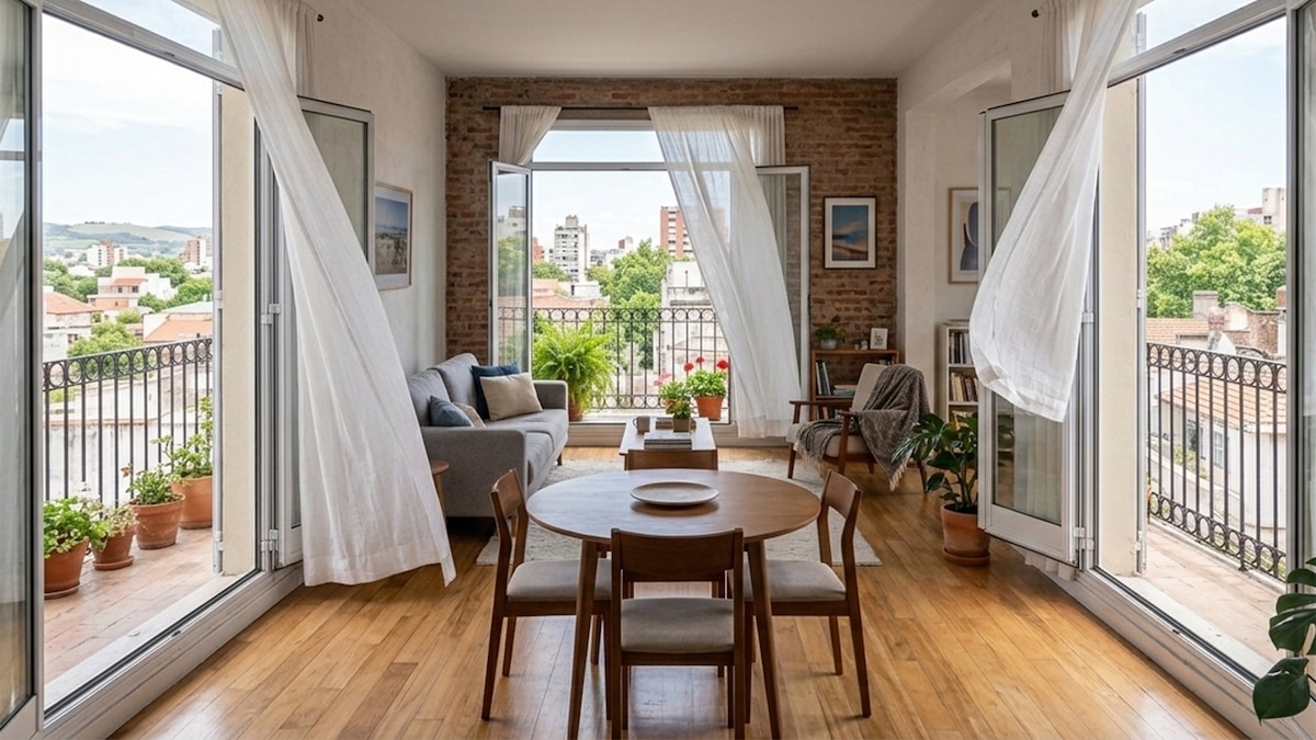 Ventilación cruzada: cómo bajar la temperatura de un departamento sin prender el aire